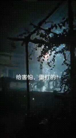 kaiyun中国官方网站被雷击中？一个“大炸雷”后村内电杆瞬间火花四射(图1)