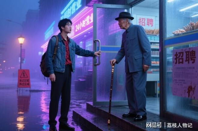 大爷连续5年肯德基蹭空调店员纵然离职当天大爷：跟我来(图1)