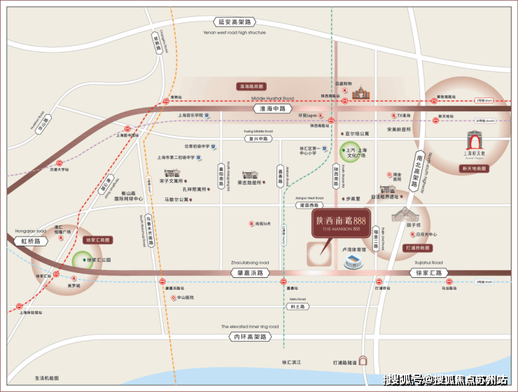 上海徐汇陕西南路888售楼处发布-陕西南路888楼盘详情-户型配套-最新价格-最新资讯-售楼处位置(图3)